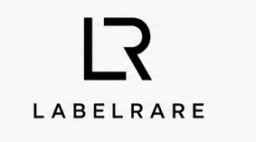 LR premium fashion logo by Labelrare
