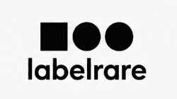 Labelrare clothing brand logo black icon